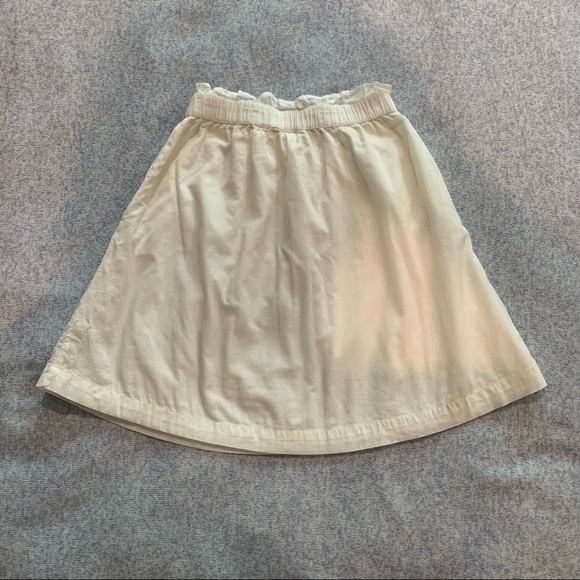 GAP White Skirt with Light Blue Trim, Lined - Picture 4 of 5